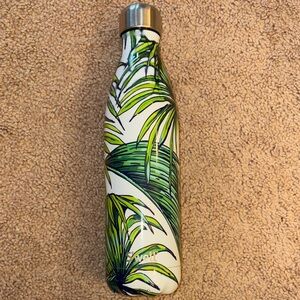 S'well Tropical Green Leaf Stainless Steel Bottle 25 oz